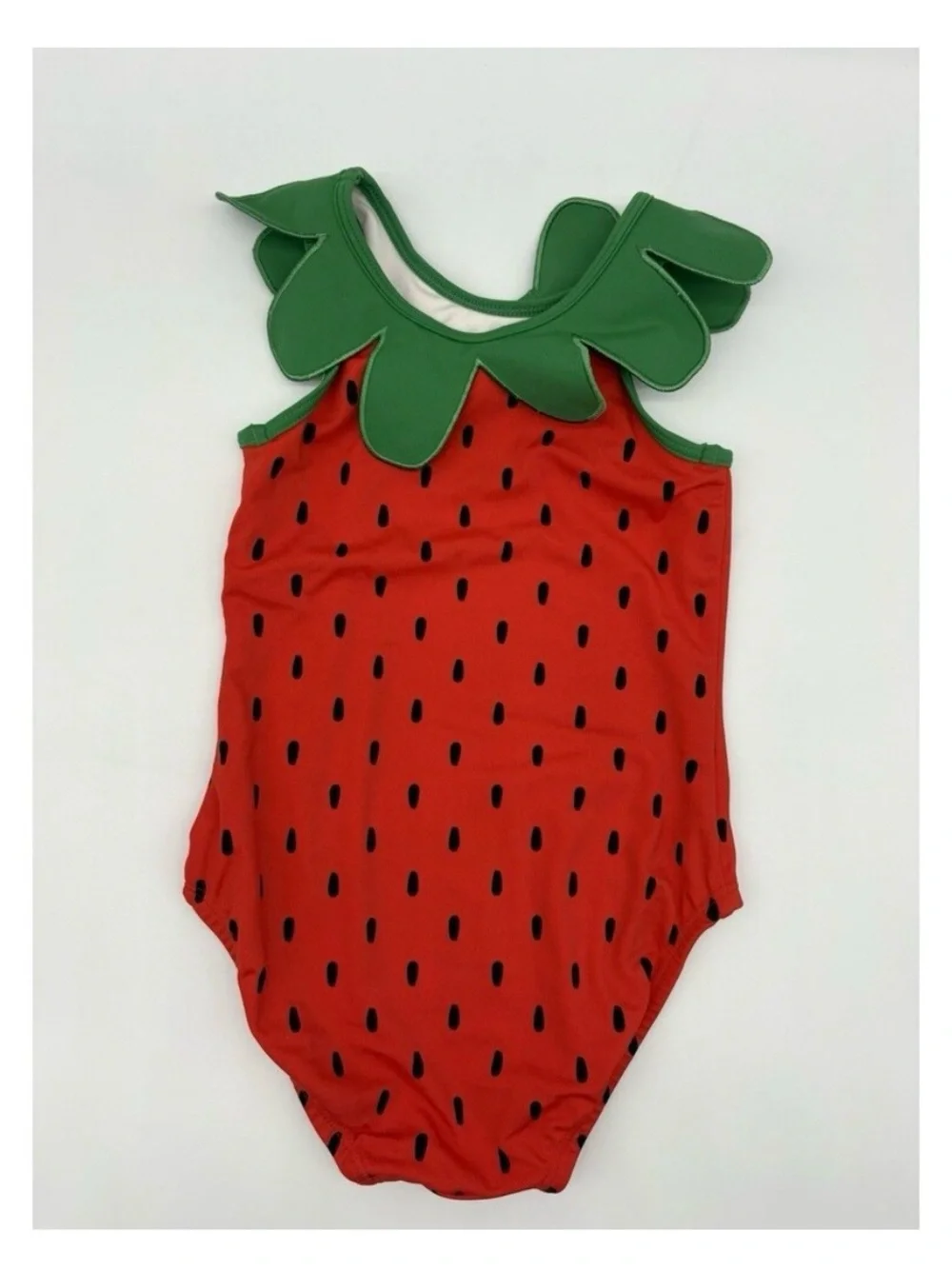 Hanna Andersson Strawberry Swimsuit (3T) - Picture 5 of 6